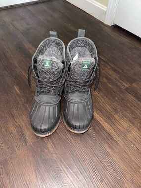 Kamik Waterproof Winter Boots - Black/grey